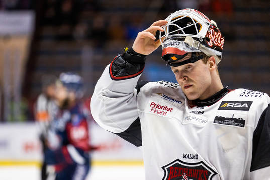 Malmö Redhawks målvakt Daniel Marmenlind