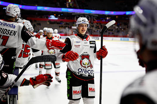 Malmö Redhawks William Von Barnekow jublar