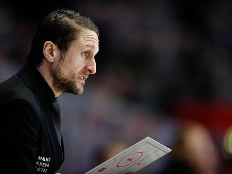 Malmö Redhawks tränare Tomas Kollar