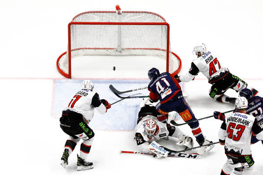 Mål av Linköpings Broc Little förbi Malmö Redhawks
