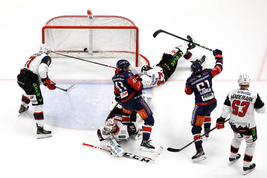 Mål av Linköpings Broc Little förbi Malmö Redhawks
