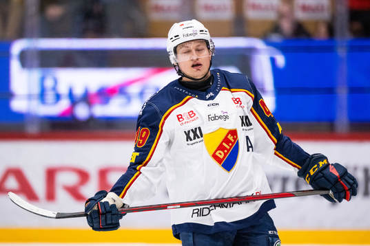 Djurgårdens Rhett Rakhshani deppar