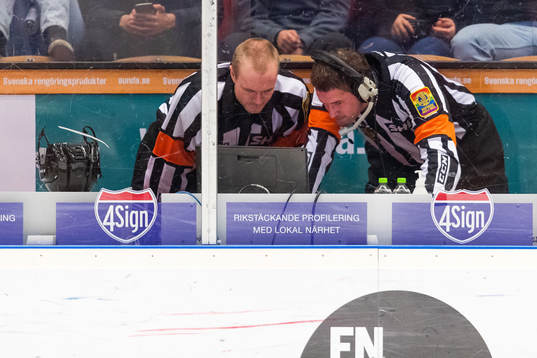 Videogranskning av Frölundas 1-2 mål (det dömdes senare