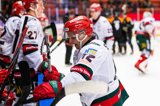 Frölundas Max Friberg deppar