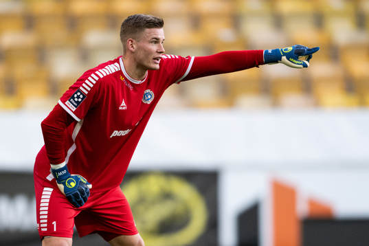 Utsiktens målvakt Johan Brattberg