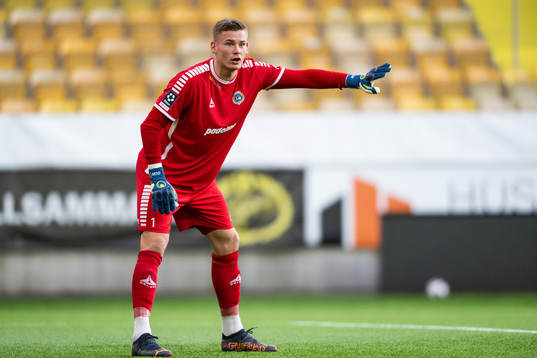 Utsiktens målvakt Johan Brattberg