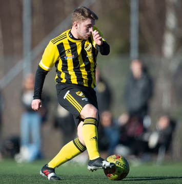 i matchen i DM för U19 mellan IFK Hässleholm och Åhus i