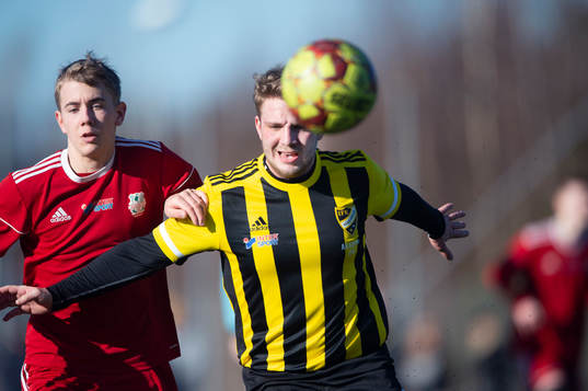 i matchen i DM för U19 mellan IFK Hässleholm och Åhus i