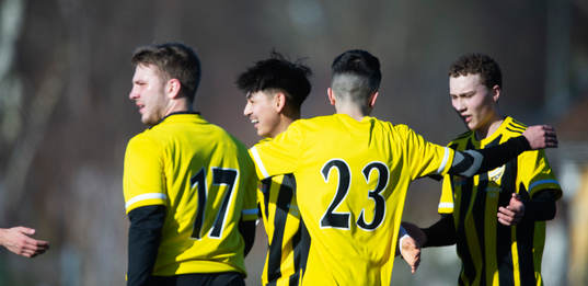 i matchen i DM för U19 mellan IFK Hässleholm och Åhus i