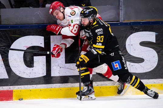 Troja/Ljungbys Julius Vähätalo och Västerås Ilya Arkalov
