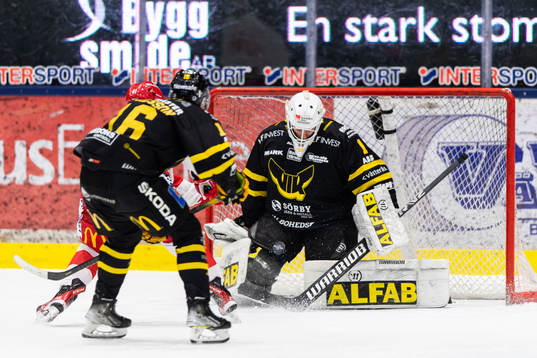 Västerås målvakt Ian Blomquist