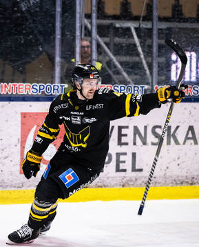Västerås Logan Roe jublar