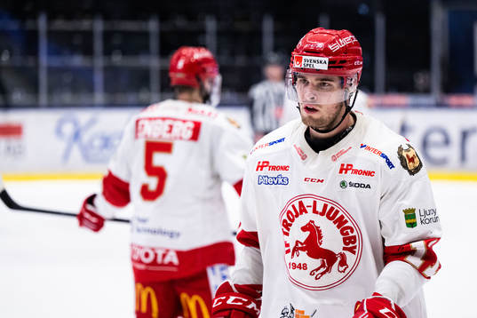 Troja/Ljungbys August Nilsson deppar