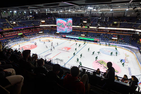 Örebros och Färjestads spelare