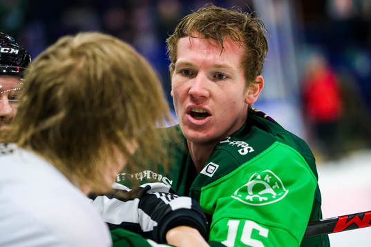 Örebros Rodrigo Abols och Färjestads Gustav Rydahl