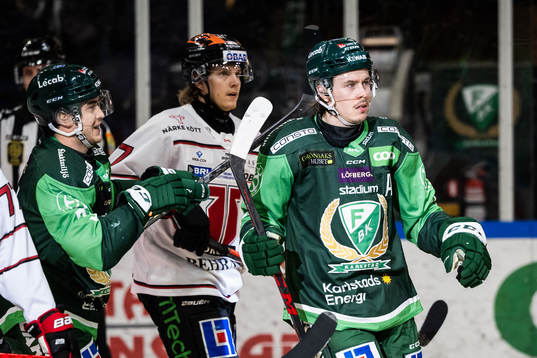 Färjestads Joakim Nygård jublar