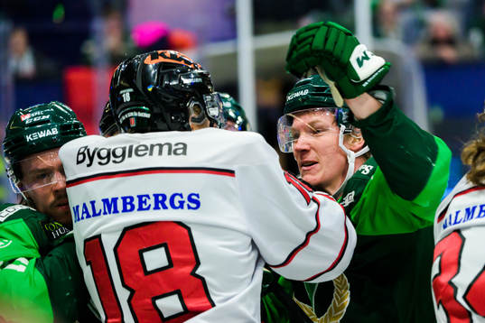 Örebros Rodrigo Abols och Färjestads Gustav Rydahl