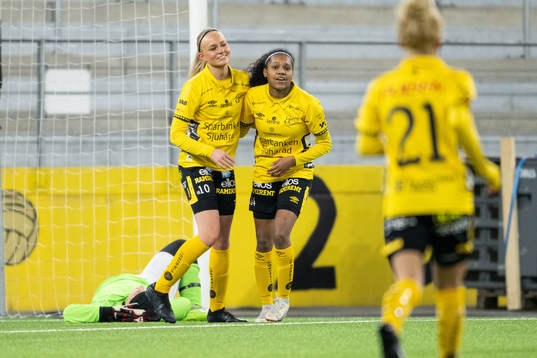 Elfsborgs Matilda Ståhlbom Karlsson och Vanessa Lopez