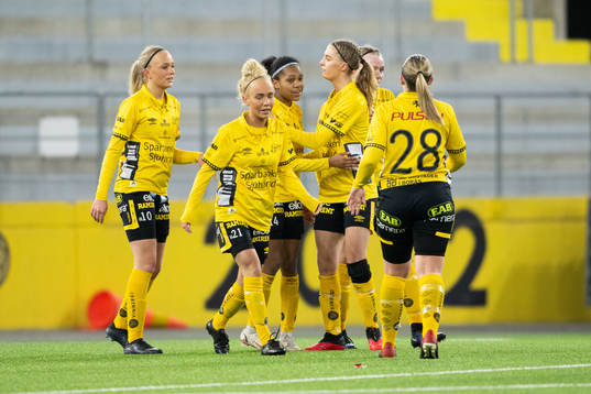 Elfsborgs spelare jublar