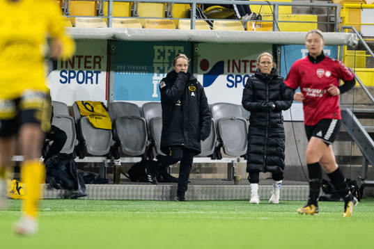 Elfsborgs assisterande tränare Linda Westberg Carlsson och