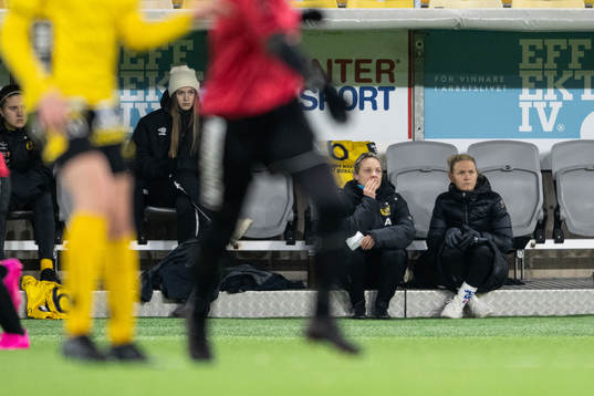 Elfsborgs assisterande tränare Linda Westberg Carlsson och