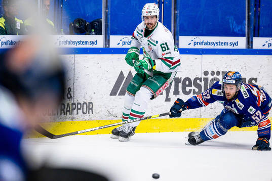 Ludvig Larsson och Växjös Arvid Lundberg