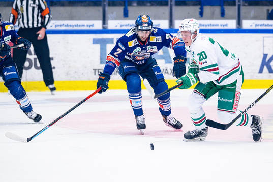 Växjös Amil Krupic och Rögles Oliver Tärnström