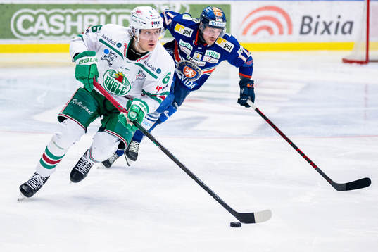 Rögles Tony Sund och Växjös Emil Forslund