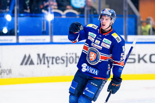 Växjös Ben Thomas jublar