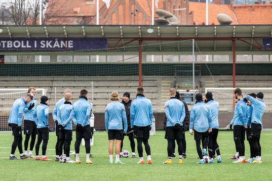 Malmö FFs spelare och tränare Milos Milojevic