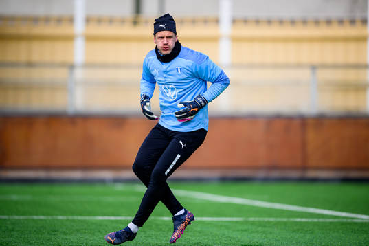 Målvakt Johan Dahlin