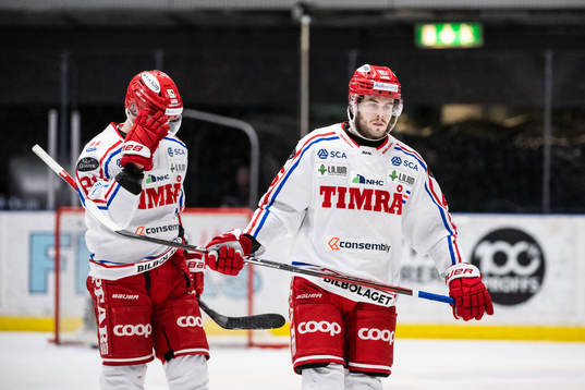 Timrås Jens Lööke och Pontus Åberg deppar