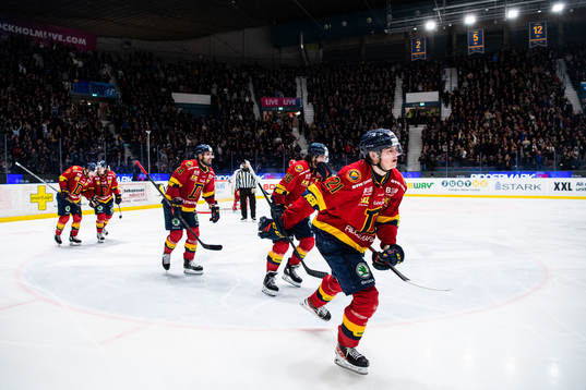 Djurgårdens Filip Cederqvist jublar