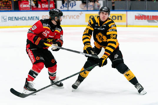 Luleås Jack Connolly och Skellefteås Linus Karlsson