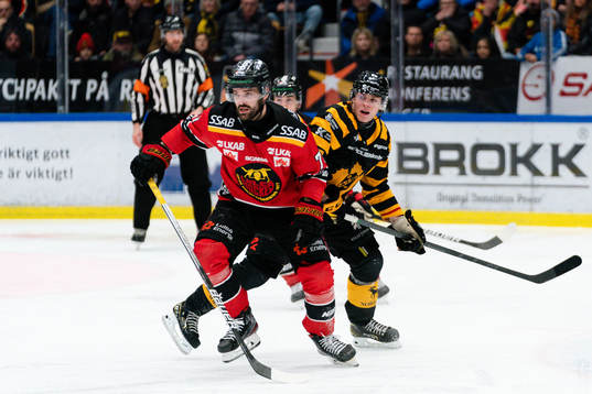 Luleås Linus Fröberg och Skellefteås Rickard Hugg