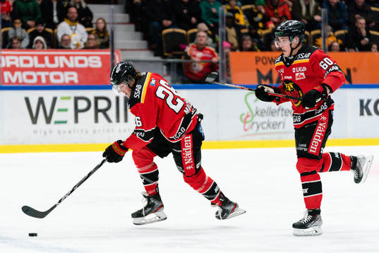 Luleås Radek Muzik och Julius Honka