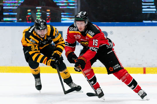 Skellefteås Linus Karlsson och Luleås Carl Mattsson