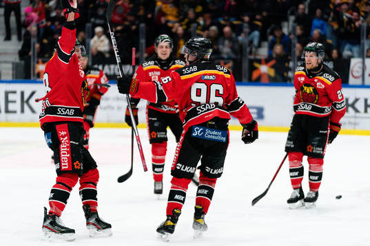 Luleås Pontus Andreasson jublar