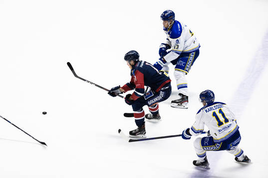 Linköpings Henrik Törnqvist och Leksands Jon Knuts