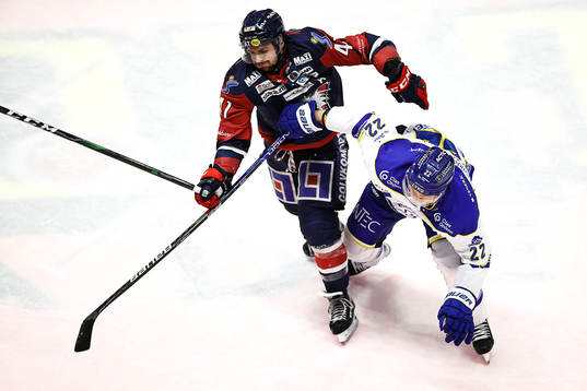 Linköpings Broc Little och Leksands Tobias Ekberg