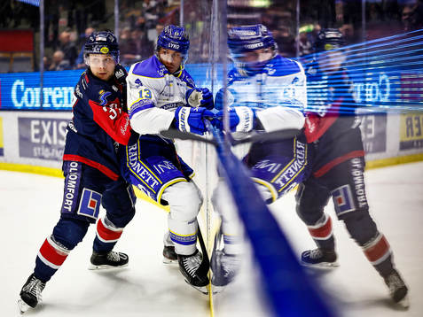 Linköpings Jesper Pettersson och Leksands Jon Knuts