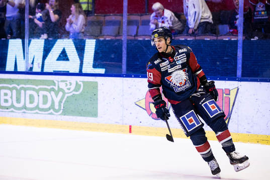 Linköpings Benjamin Maxwell jublar