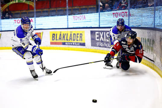 Leksands Patrik Zackrisson, Matt Caito och Linköpings