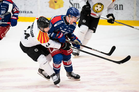 Brynäs Nicklas Danielsson och Oskarshamns Hampus Plato