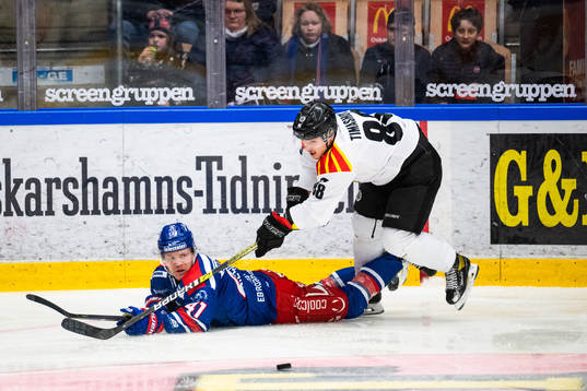 Oskarshamns Johan Johnsson och Brynäs Dmytro Timashov
