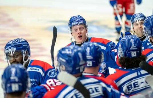 Oskarshamns Fredrik Olofsson jublar
