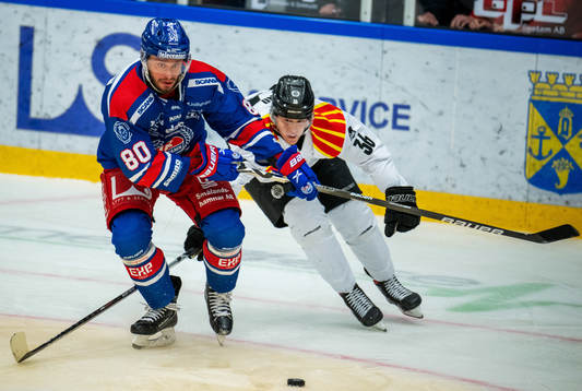 Oskarshamns Tomas Zohorna och Brynäs Linus Ölund