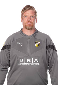 Häckens målvaktstränare Christoffer Källqvist