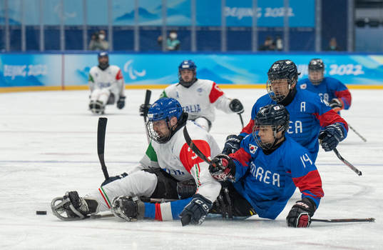 A handout photo made available by the Olympic Information