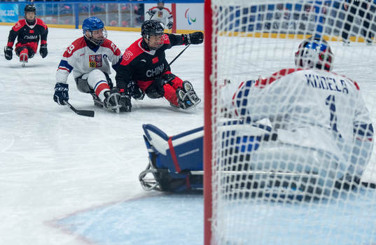 A handout photo made available by the Olympic Information